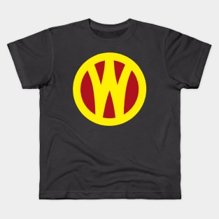 O&W Railroad NYO&W Railway Yellow & Red Logo Kids T-Shirt